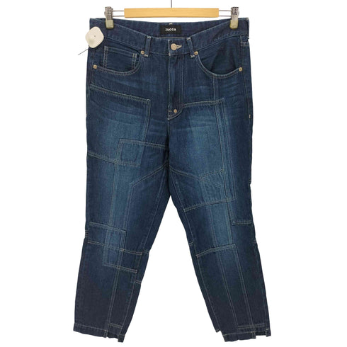 ズッカ ZUCCa パッチワーク 加工 スリット テーパード デニム パンツ メンズ