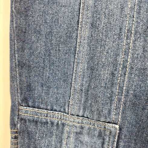 ズッカ ZUCCa パッチワーク 加工 スリット テーパード デニム パンツ メンズ
