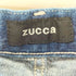 ズッカ ZUCCa パッチワーク 加工 スリット テーパード デニム パンツ メンズ