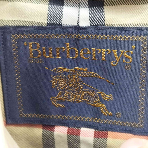 バーバリーズ BURBERRYS レイヤードベント 裏ノバチェック ステンカラーコート レディース