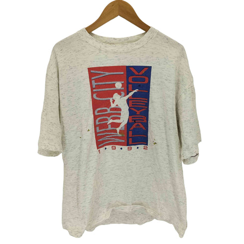 ベルトン BELTON 90s USA製 シングルステッチ 両面プリントクルーネックTシャツ メンズ JPN:XL