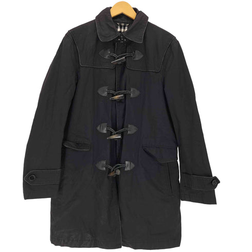 バーバリーブラックレーベル BURBERRY BLACK LABEL 裏ノバチェック ダッフルコート メンズ JPN:M