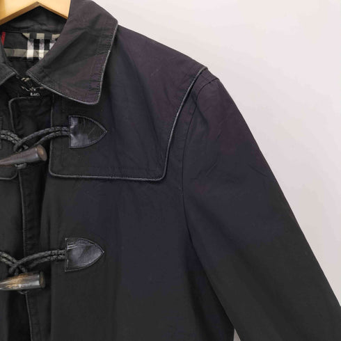 バーバリーブラックレーベル BURBERRY BLACK LABEL 裏ノバチェック ダッフルコート メンズ JPN:M