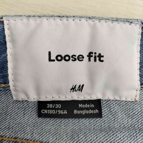 エイチアンドエム H&M LOOSE FIT ワイドデニム メンズ 38/30