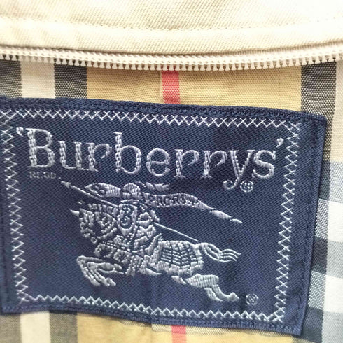 バーバリーズ BURBERRYS 裏ノバチェック ステンカラーコート メンズ