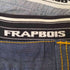 フラボア FRAPBOIS 立体裁断 ポケット ドット ダブルウエスト サルエル デニム パンツ メンズ JPN:1