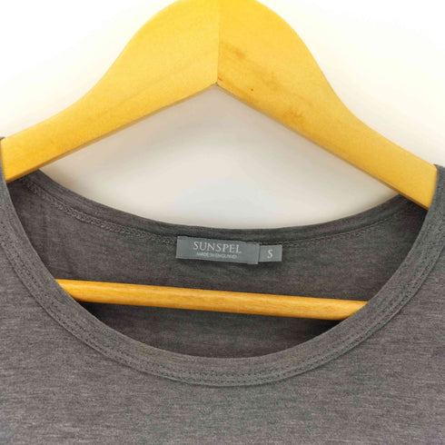 サンスペル Sunspel 英国製 クルーネック S/S Tシャツ メンズ import:S