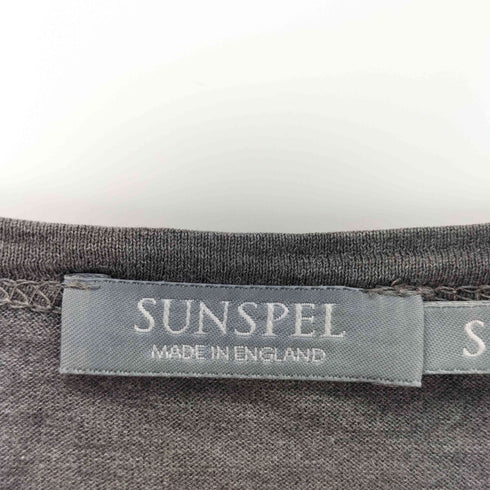 サンスペル Sunspel 英国製 クルーネック S/S Tシャツ メンズ import:S