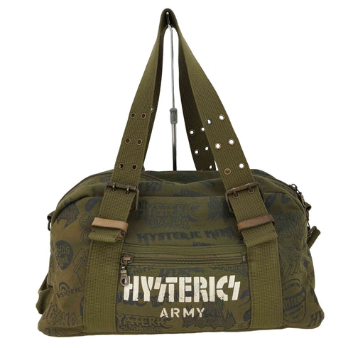 ヒステリックグラマーミニ HYSTERIC GLAMOUR MINI HYSTERICS ARMY グラフィティーロゴ 総柄 2Way ミニボストンバッグ Y2K メンズ