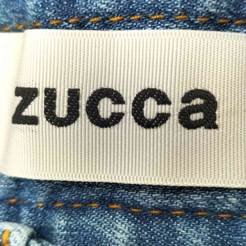 ズッカ ZUCCa ベイカー型 2タック ワイド デニム パンツ メンズ JPN:S
