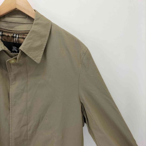 バーバリーブラックレーベル BURBERRY BLACK LABEL 裏ノバチェック ライナー付きステンカラーコート メンズ L