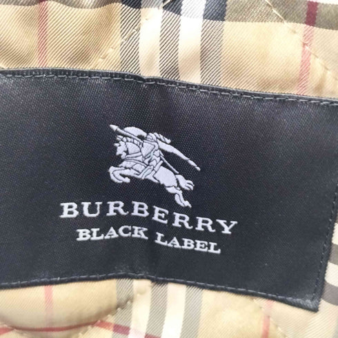 バーバリーブラックレーベル BURBERRY BLACK LABEL 裏ノバチェック ライナー付きステンカラーコート メンズ L