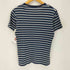 サンスペル Sunspel 英国製 クルーネック S/S ボーダーTシャツ メンズ import:S