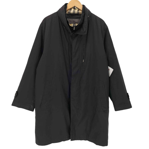 バーバリーロンドン BURBERRY LONDON ノバチェック ライナー付き スタンドカラコート メンズ L