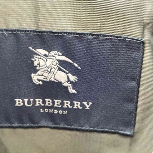 バーバリーロンドン BURBERRY LONDON ノバチェック ライナー付き スタンドカラコート メンズ L