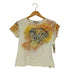 ミスシックスティ MISS SIXTY エンブレム ラインストーン 両面プリント Tシャツ Y2K レディース JPN:L