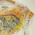 ミスシックスティ MISS SIXTY エンブレム ラインストーン 両面プリント Tシャツ Y2K レディース JPN:L