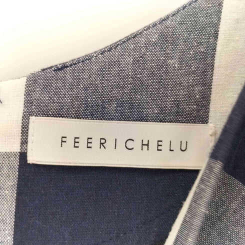 FEERICHELU カシュクールウエストシェイプ ワンピース レディース JPN:S