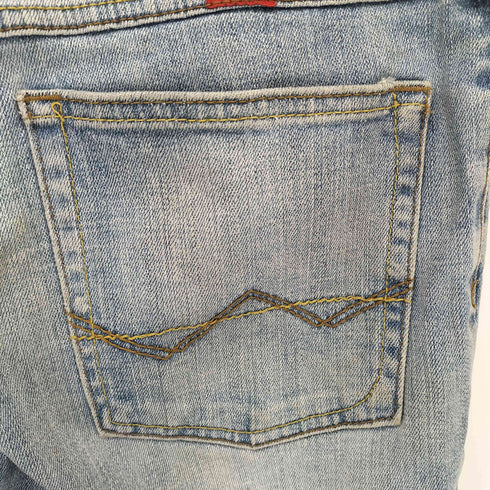 ラングラー Wrangler STRAIGHT FIT FLEX ストレートデニムパンツ メンズ 29×33