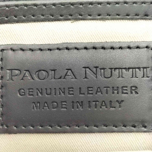 パオラヌッティ PAOLA NUTTI 2WAY イタリア製 レザーショルダーバッグ レディース
