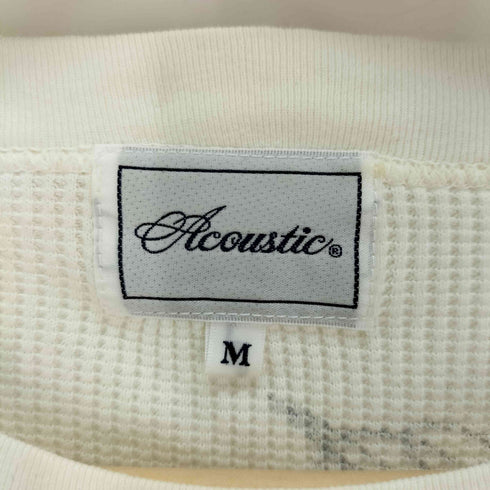 アコースティック acoustic 両面プリント サーマルカットソー メンズ JPN:M