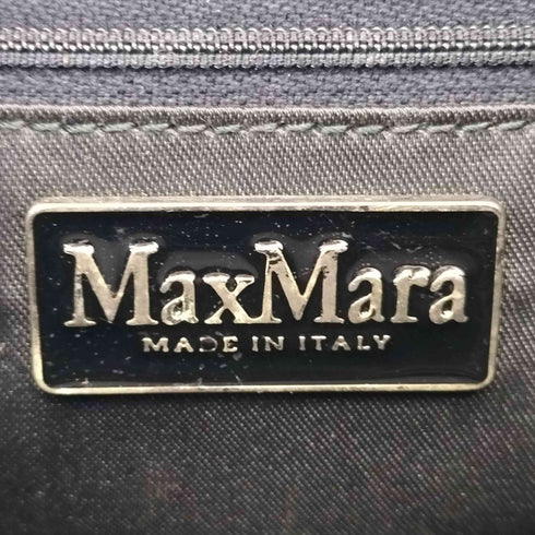 マックスマーラ MAX MARA イタリア製 レザーショルダーバッグ レディース
