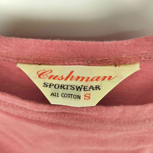 クッシュマン CUSHMAN プリントクルーネックTシャツ メンズ JPN:S