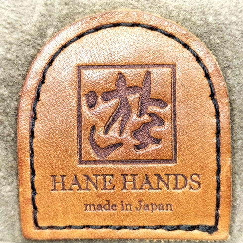 HANE HANDS レザーショルダーバッグ レディース