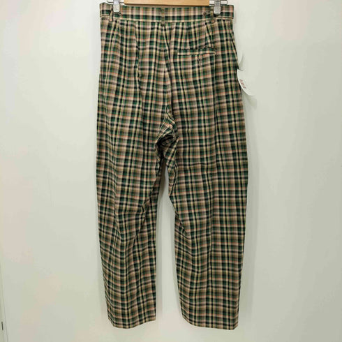 ロクビューティーアンドユースユナイテッドアローズ 6 BEAUTY & YOUTH UNITED ARROWS 24SS コットンポリエステル チェックパンツ レディース JPN:38