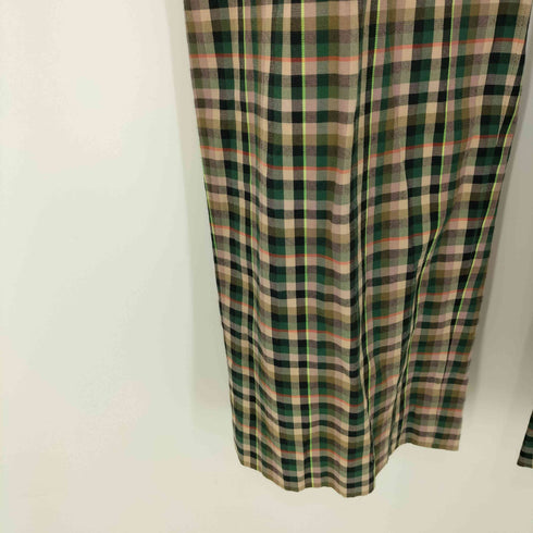 ロクビューティーアンドユースユナイテッドアローズ 6 BEAUTY & YOUTH UNITED ARROWS 24SS コットンポリエステル チェックパンツ レディース JPN:38