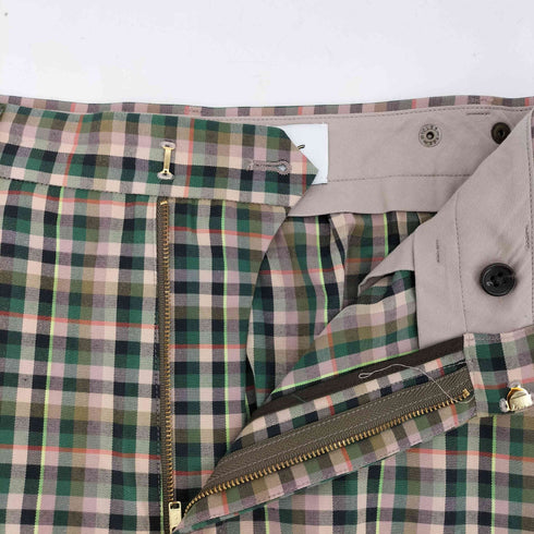 ロクビューティーアンドユースユナイテッドアローズ 6 BEAUTY & YOUTH UNITED ARROWS 24SS コットンポリエステル チェックパンツ レディース JPN:38