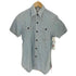 シュガーケーン SUGAR CANE ヒッコリーストライプ S/S ワークシャツ メンズ JPN:S