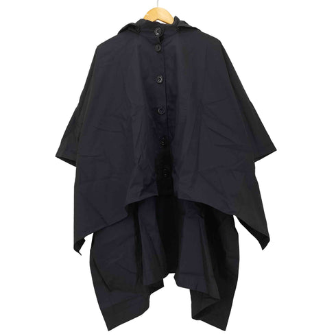ユニクロアンドルメール UNIQLO AND LEMAIRE コットンフーデッドポンチョ レディース JPN:M
