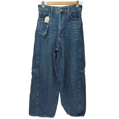 ビューティーアンドユースユナイテッドアローズ BEAUTY & YOUTH UNITED ARROWS 25SS セルロースデニム カーブパンツ レディース JPN:M