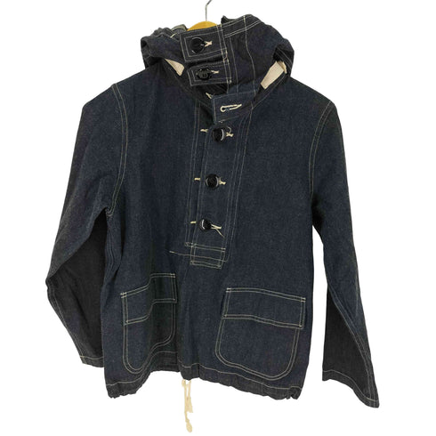 バズリクソンズ BUZZ RICKSONS DENIM GAS PROTECTIVE PARKA デニムガスプロテクティブパーカ メンズ JPN:XS
