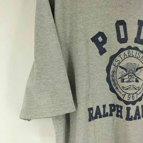 ポロスポーツラルフローレン POLO SPORT RALPH LAUREN 90S USA製 フロントプリント S/S Tシャツ メンズ JPN:L