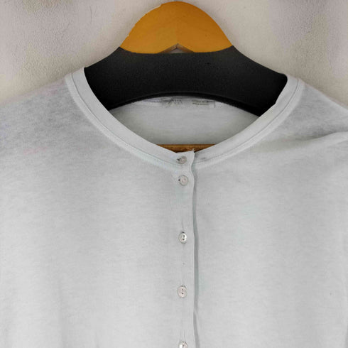 ザラ ZARA コットン100%ボタンTシャツ レディース import:S