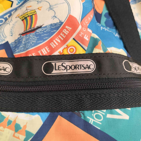 レスポートサック LeSportsac 総柄 2WAY ナイロン ボストンバッグ レディース