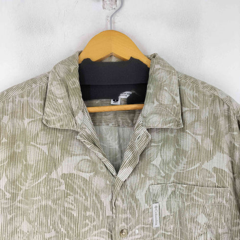 コロンビアスポーツウェア Columbia Sportswear 90S 花柄 S/S コットンシャツ メンズ JPN:S