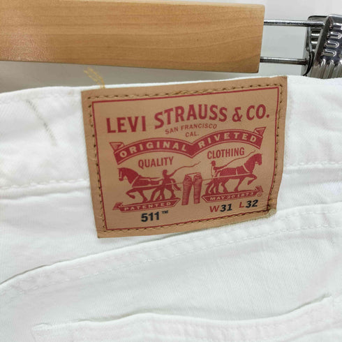 リーバイス Levis 511 ホワイトデニム メンズ W31 L32