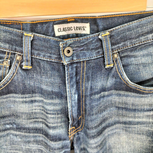 リーバイス Levis CLASSIC 503 ボタンフライ ストレートデニム メンズ W32 L33