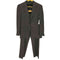 イージーバイゼニア EZ by ZEGNA レーヨンウールストレッチ 1B ウール テーラードジャケット & ストレート スラックス セットアップ メンズ 73-170-46
