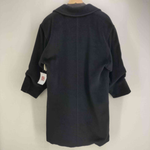 マックスマーラ MAX MARA 80S-90S 白タグ ウール混 カシミア混 ダブルブレスト コート レディース US:4