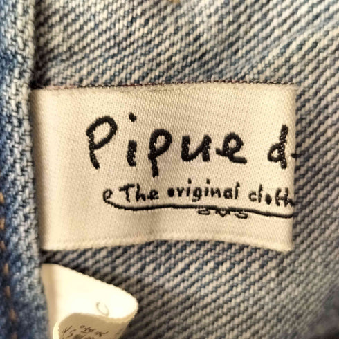pipue de pique カットオフ ダメージデニム メンズ JPN:M