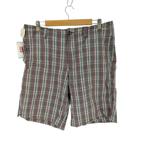 モッシモ MOSSIMO チェックハーフパンツ Y2K メンズ FR:38-40