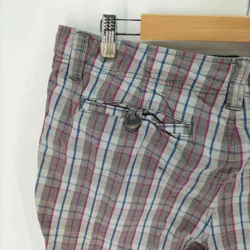 モッシモ MOSSIMO チェックハーフパンツ Y2K メンズ FR:38-40