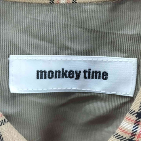 モンキータイム MONKEY TIME TW TARTAN CHECK タータン チェック シャツ ジャケット メンズ JPN:S