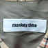 モンキータイム MONKEY TIME TW TARTAN CHECK タータン チェック シャツ ジャケット メンズ JPN:S