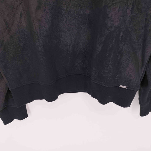 ディーゼル DIESEL S-GINN-MYL Sweatshirts コーティング クルーネック スウェット メンズ import:L