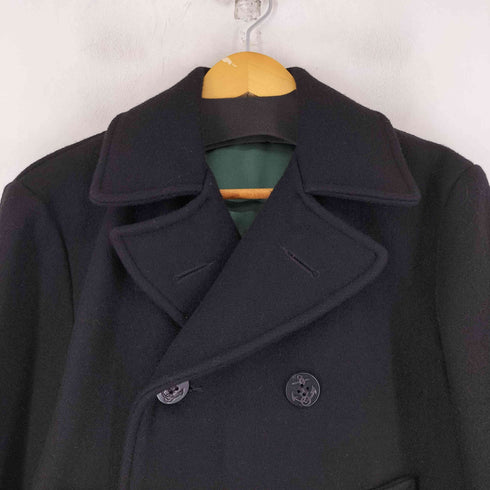 テイラートウヨウ TAILOR TOYO テーラー東洋 USA製 裏地スカ刺繍入り ウール ピーコート メンズ import:M